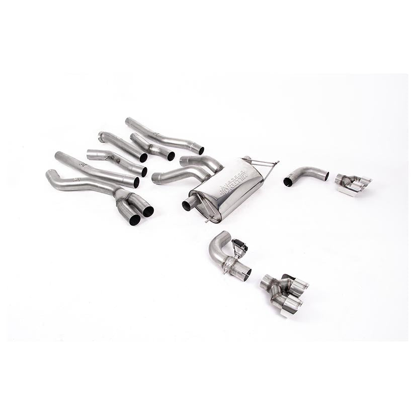 Milltek BMW 2 Series M240i Coupe (G42 XDrive OPF/GPF Models Only) 2022-2023 Cat-back Exhaust - Polished Tips