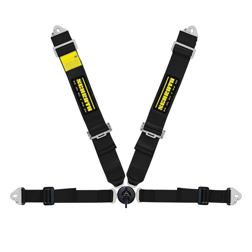 Schroth Clubman II ASM Right Side 4 Point Harness - Black