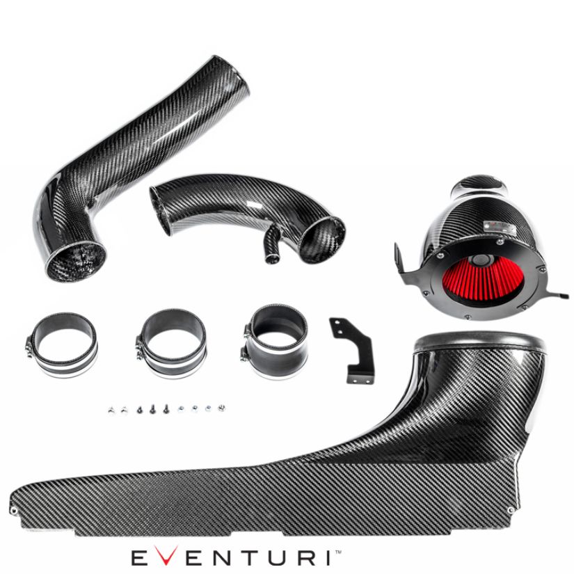 Eventuri Audi 8V RS3 LHD Full Black Carbon Intake Gen 1