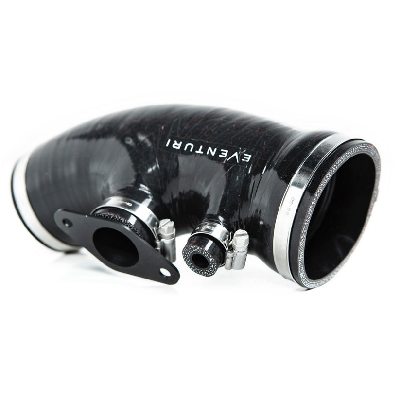Eventuri Upgraded Silicone Intake Pipe Black Honda Civic Type R FK8 17-21