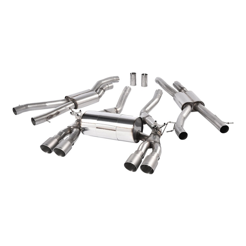 Milltek BMW F80 F82 M3 M4 Inc Comp Saloon (Non OPF/GPF Models Only) 2014-2018 Cat-back Exhaust