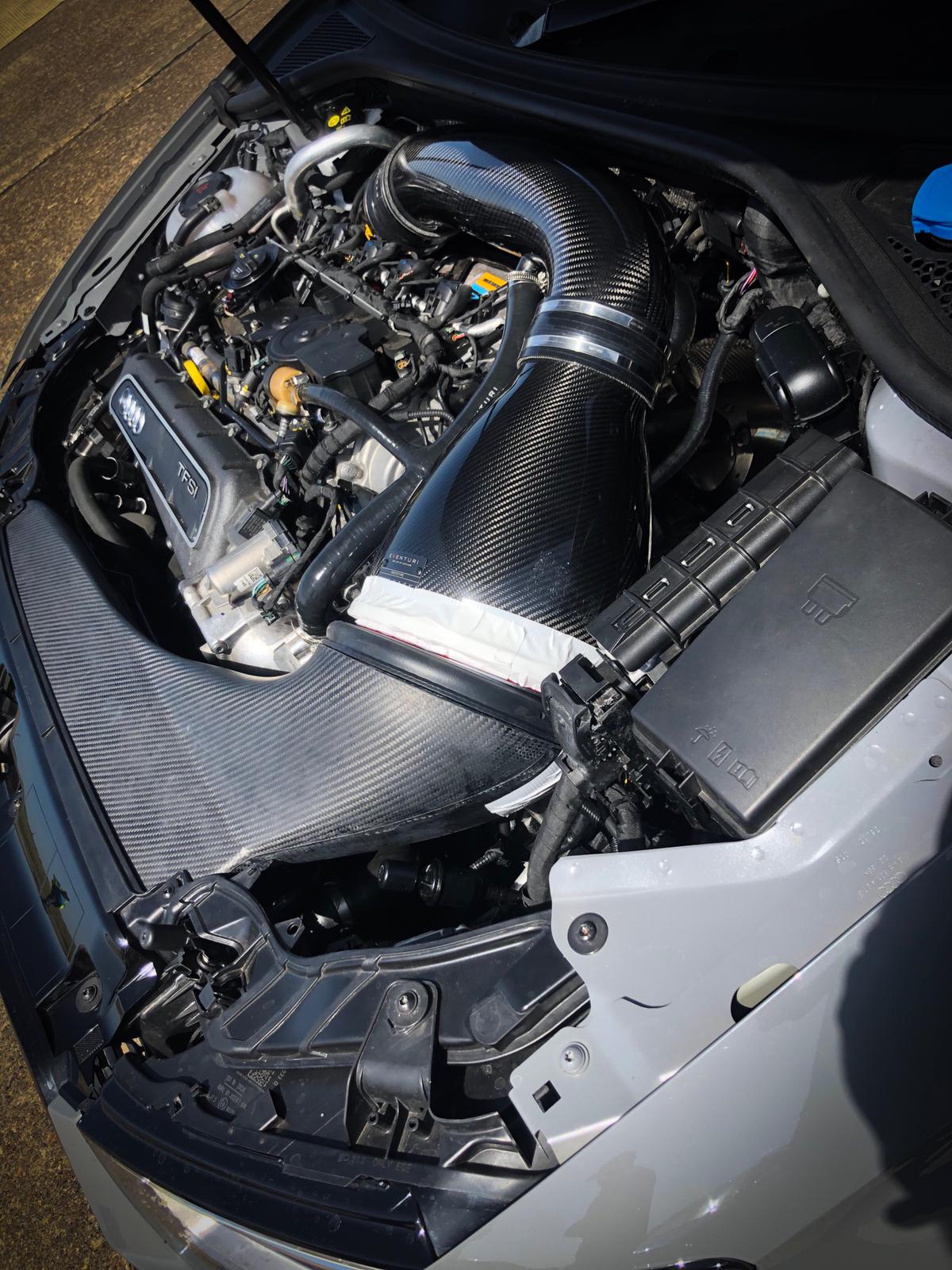 Eventuri Audi RS3F/TTRS Black Carbon Intake Stage 3