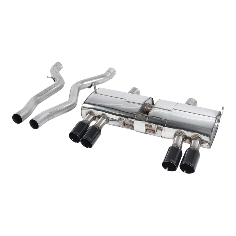 Milltek BMW 3 Series E90 E92 E93 M3 4.0 V8 Saloon / Sedan 2007-2011 Cat-back Exhaust - Black Tips